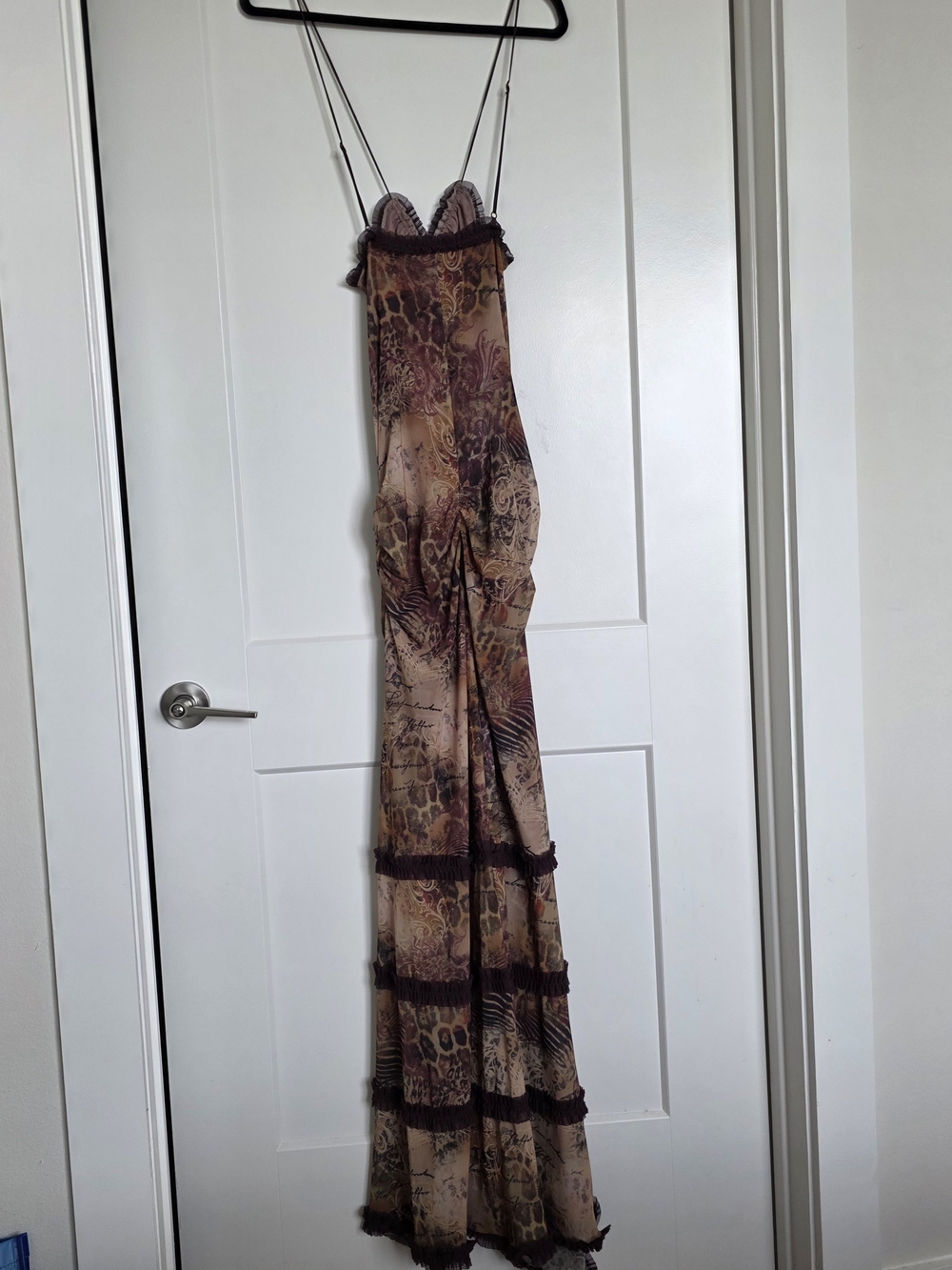Jaded London Fatale Maxi Dress in Sunrose Size 4 - Picture 6 of 6